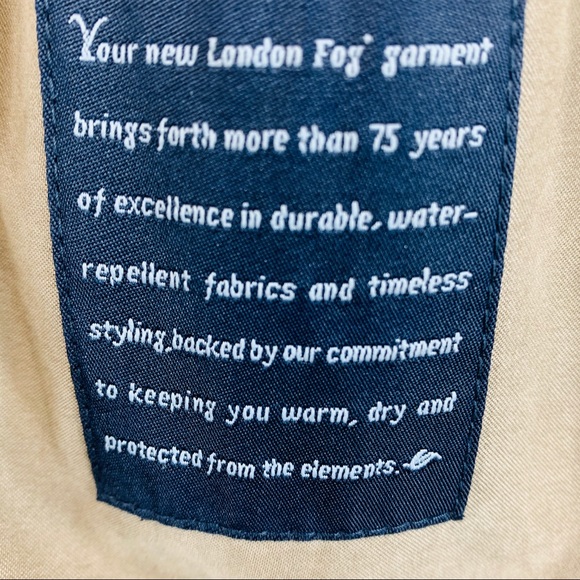 London Fog Walker Detachable Hood Women XL Regular - Picture 8 of 10